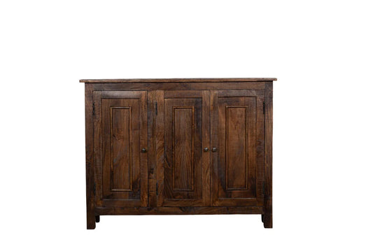 Skinny 3 Door Console - Walnut