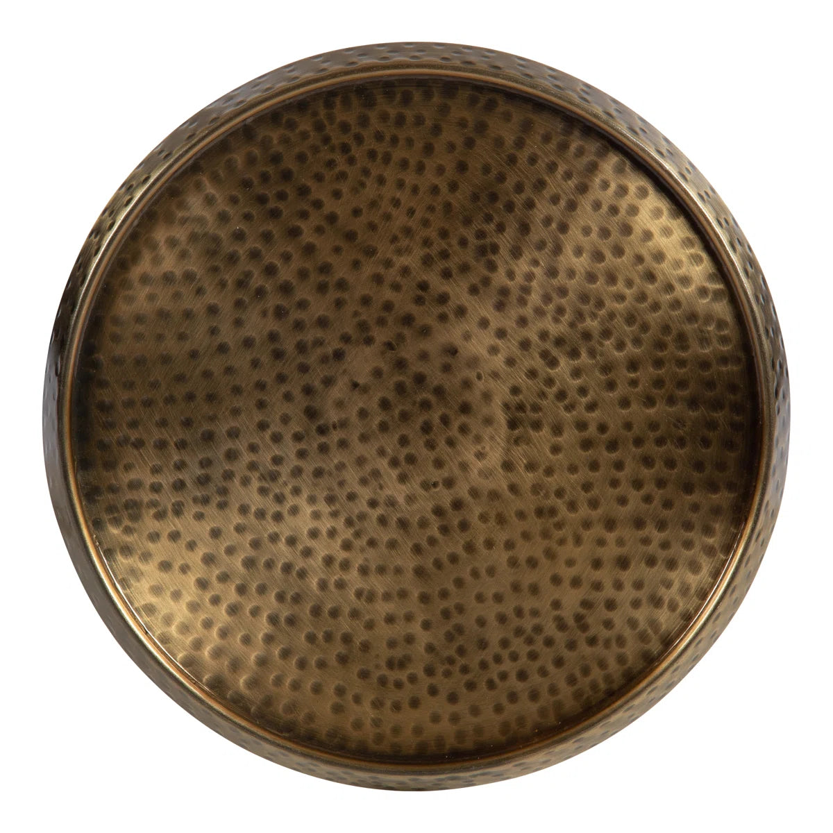 Burnished Gold Deanna Iron End Table
