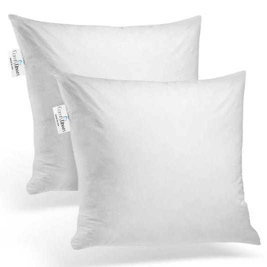 28x28 Down Feathers Fill Square Pillow Insert