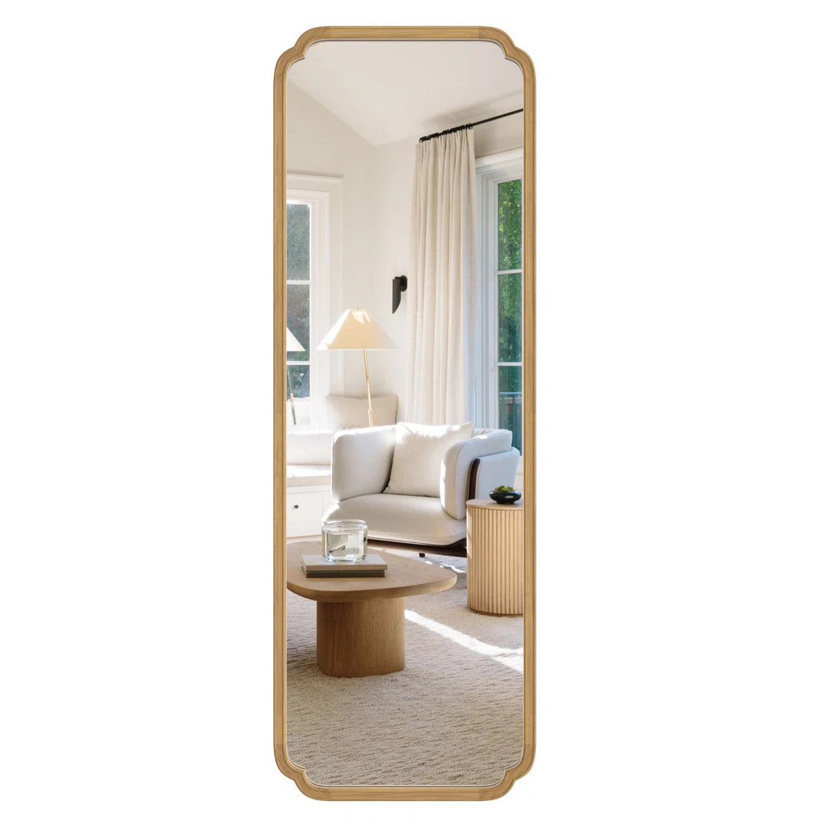 71" Full Length Mirror in Natural