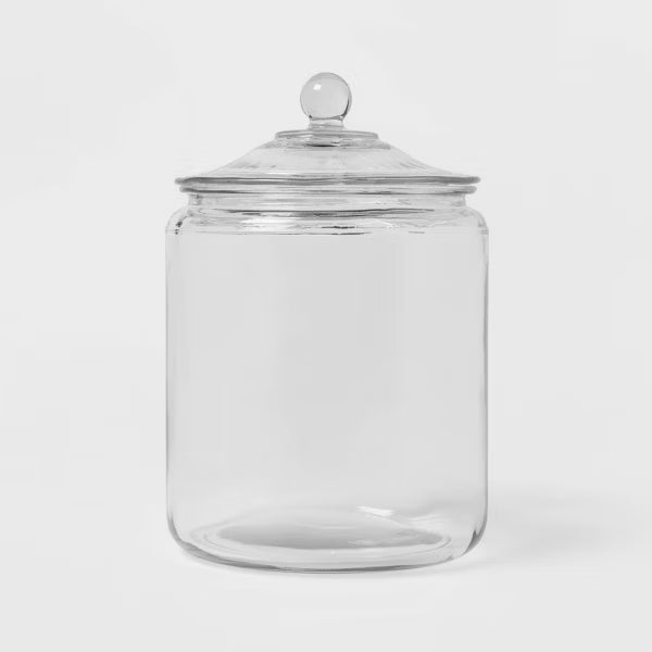 138oz Glass Jar and Lid