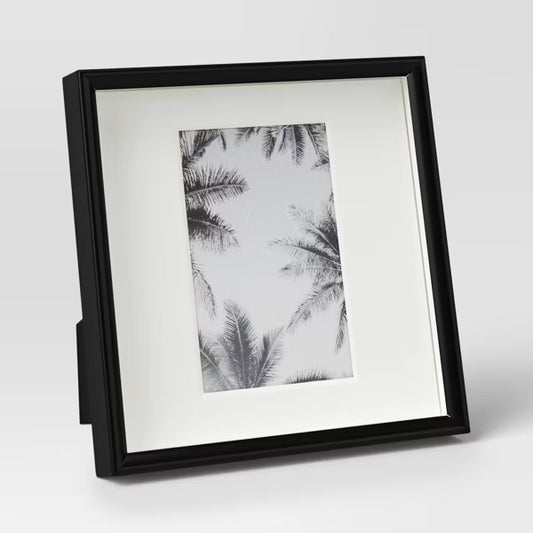 4"x6" Deep Profile Metal Table Frame Black