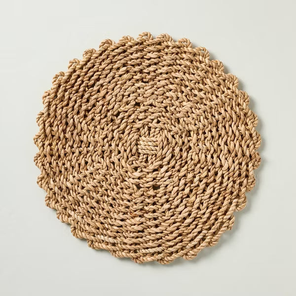 Round Woven Charger
