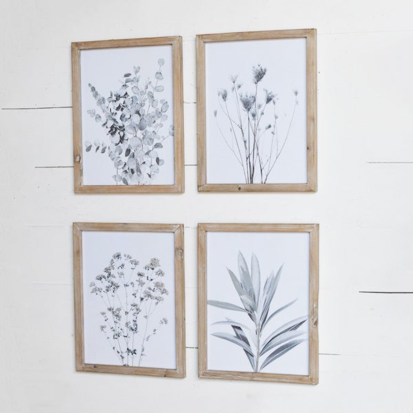 Botanical Wall Art - Set of 4