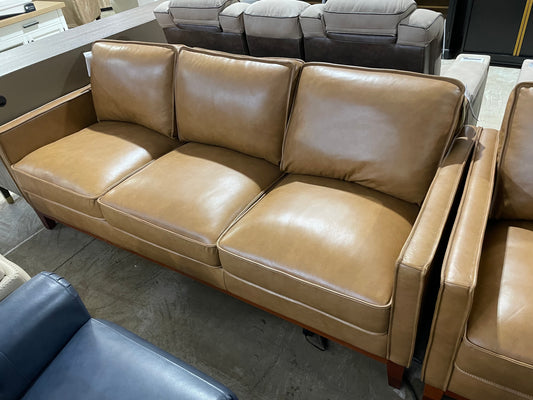 Leather Italia Sofa 84"