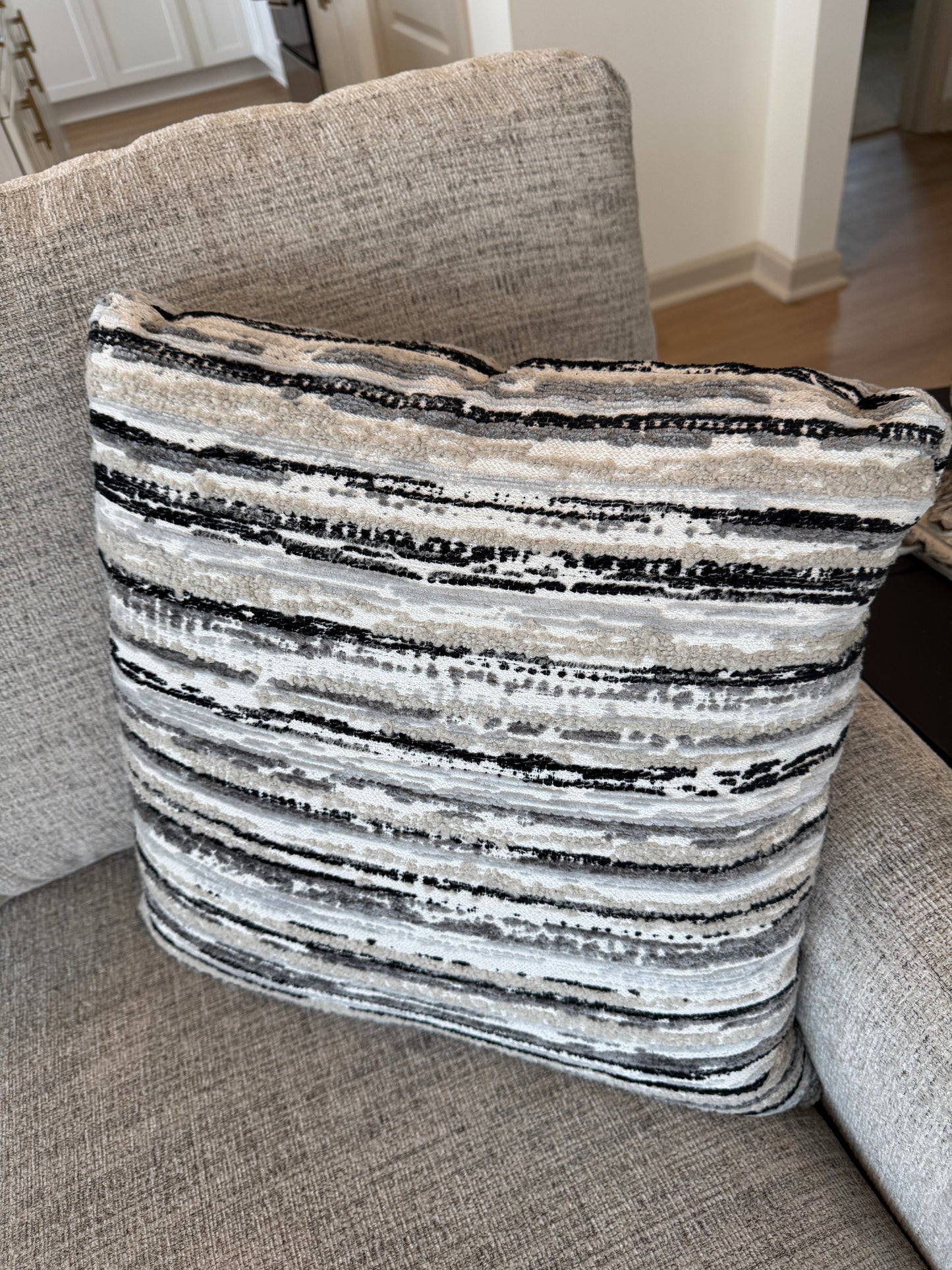Multi Colored Neutral Pillow