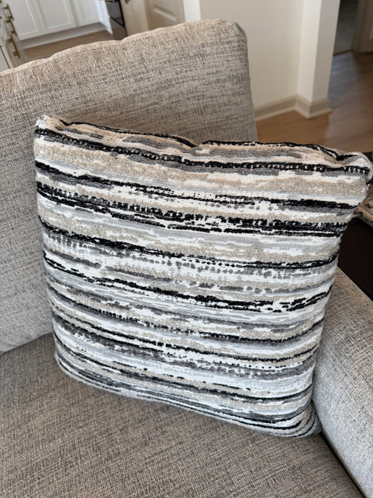 Multi Colored Neutral Pillow