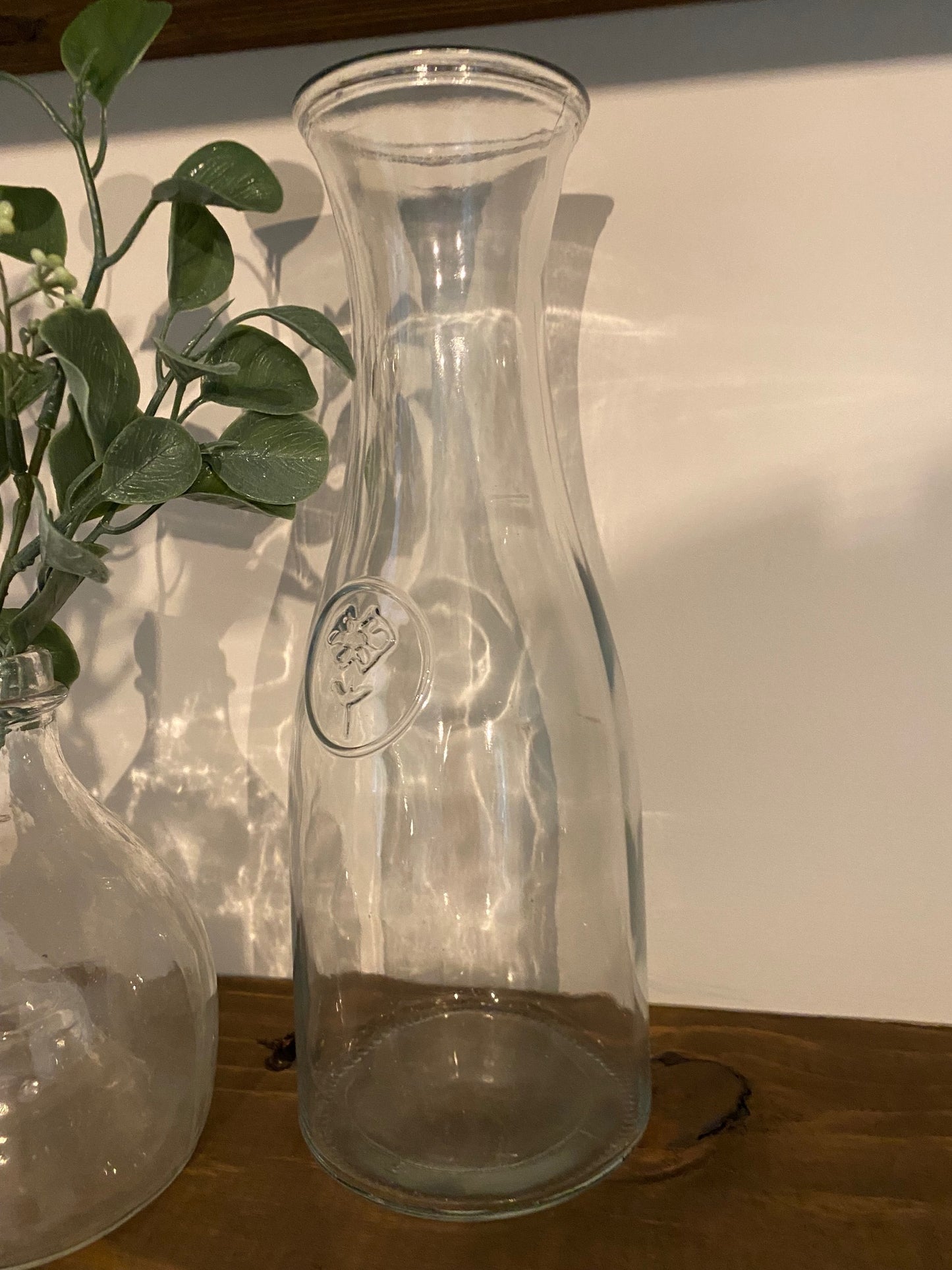 Clear Glass Carafe