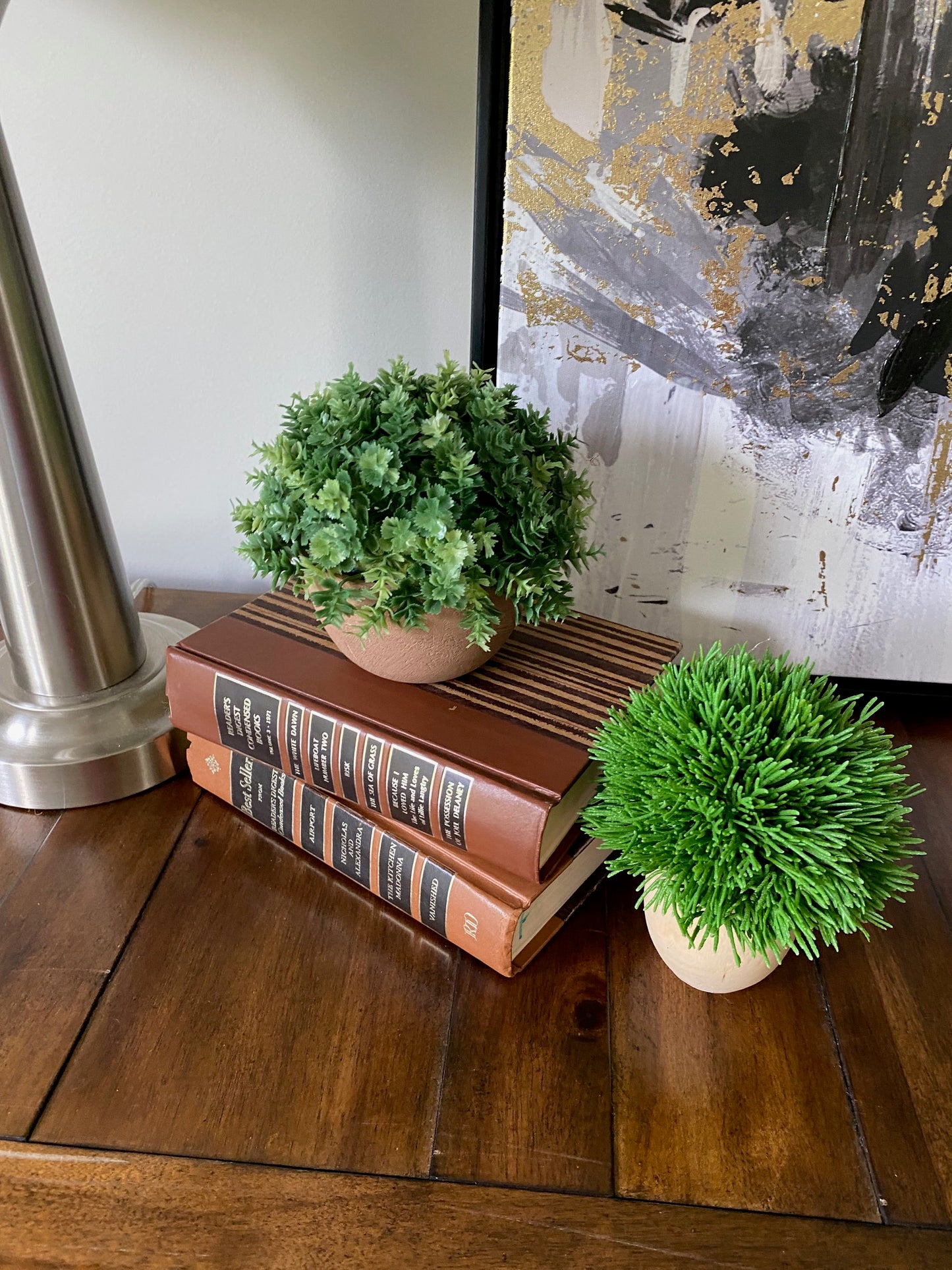 Mini Round Faux Plant