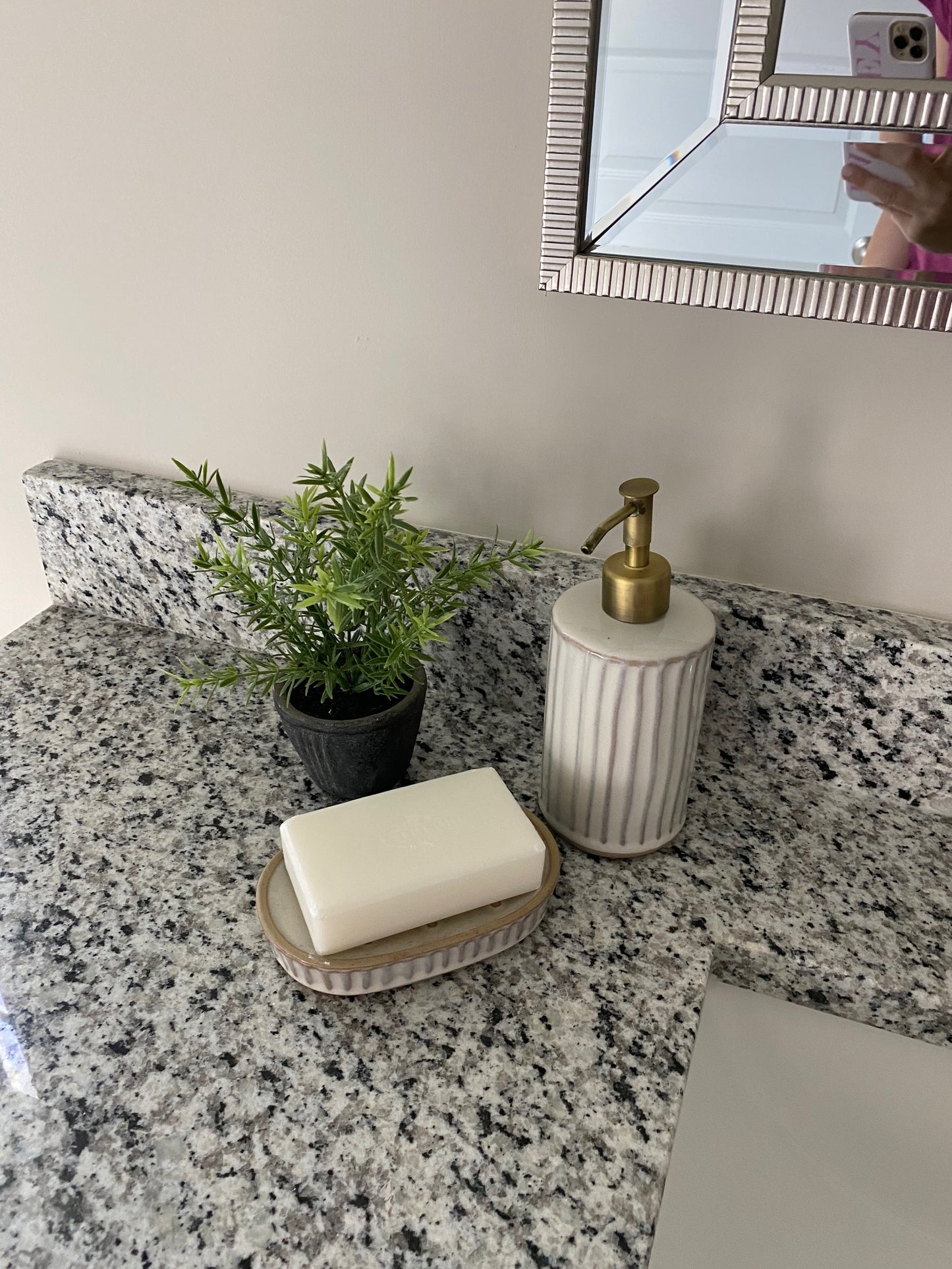 Soap Dish with Soap