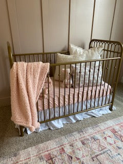 Pink Crib Sheet