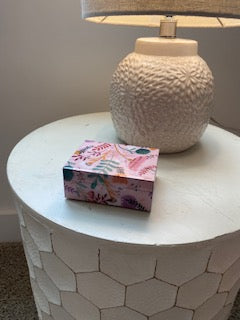 Small Pink Floral Box