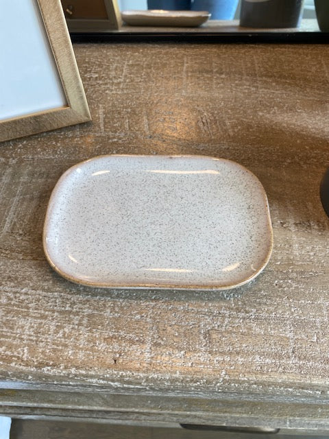 Gray Ceramic Dish