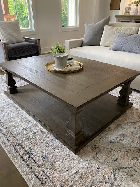 Rectangle Wooden Coffee Table