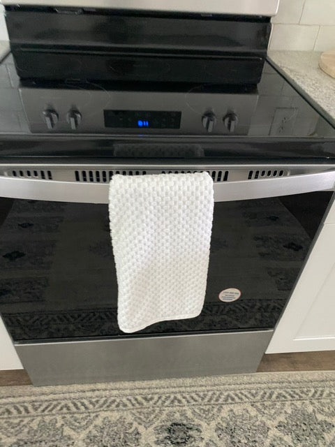 White Kitchen Towel