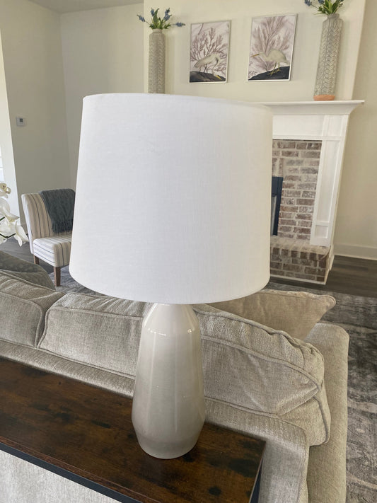 Gray Watercolor Lamp