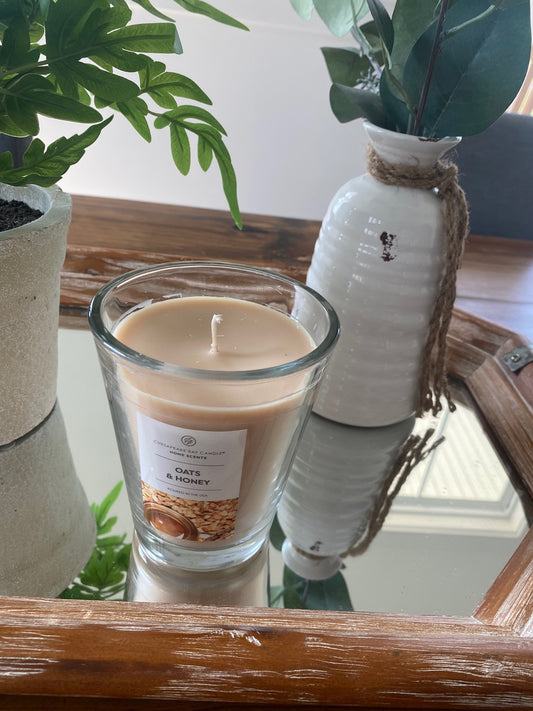 Taupe Candle