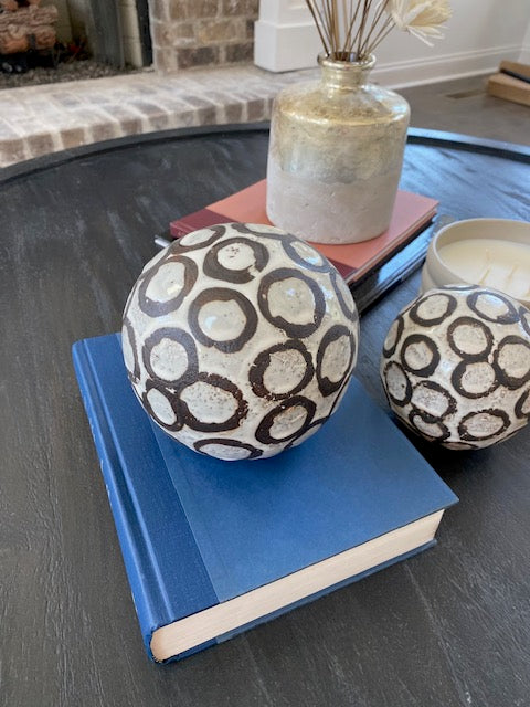 Spotted Decorative Ball 4.10"