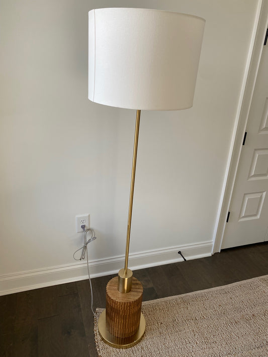 Brass Floor Lamp