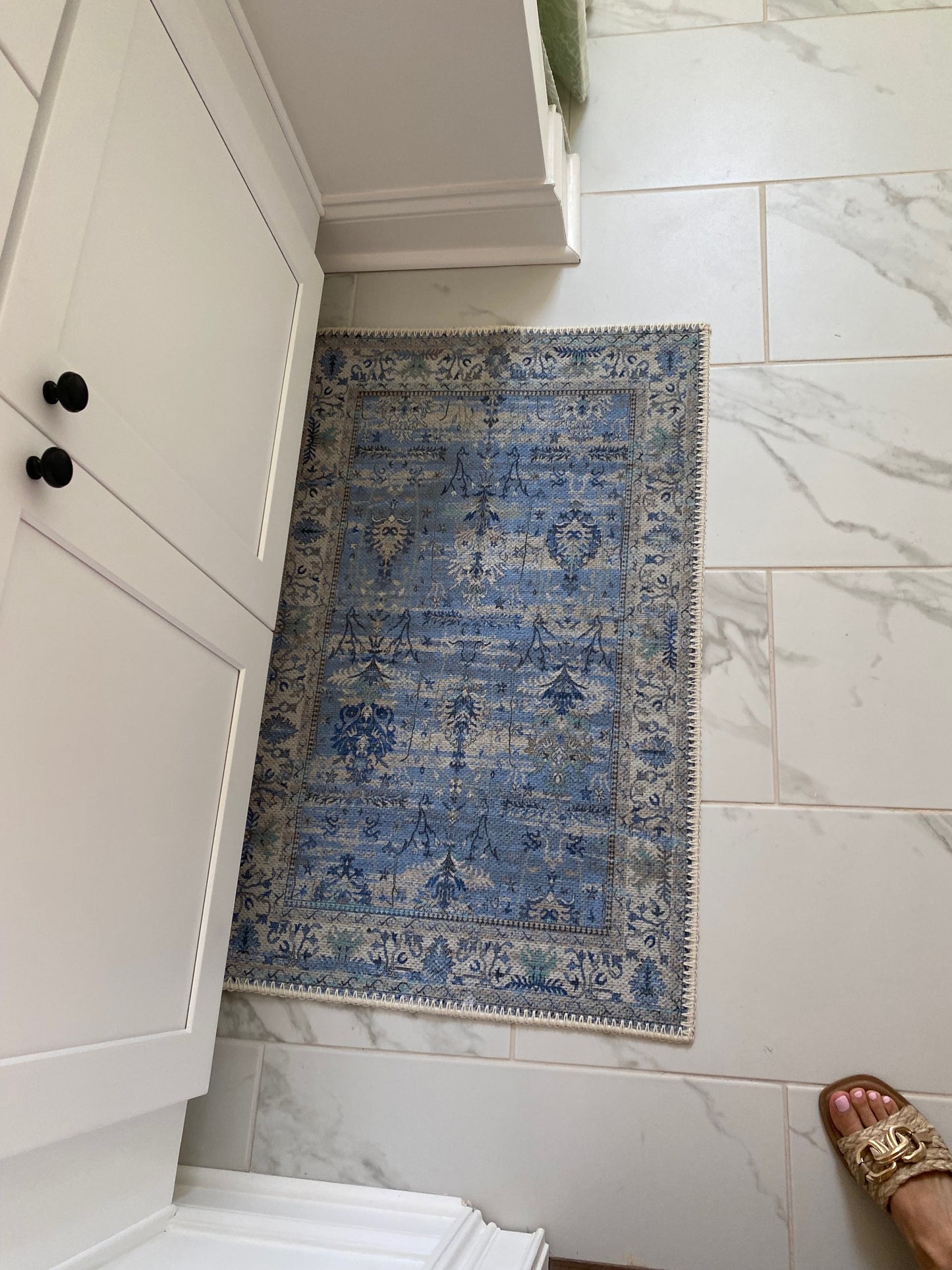 Blue Antique Rug - 2x3