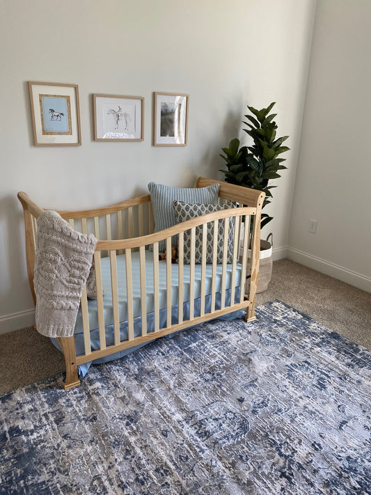 Oak Wood Crib