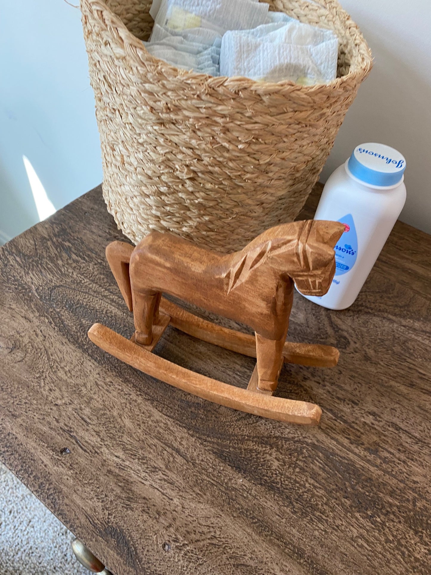 Small Wooden Rocking Horse