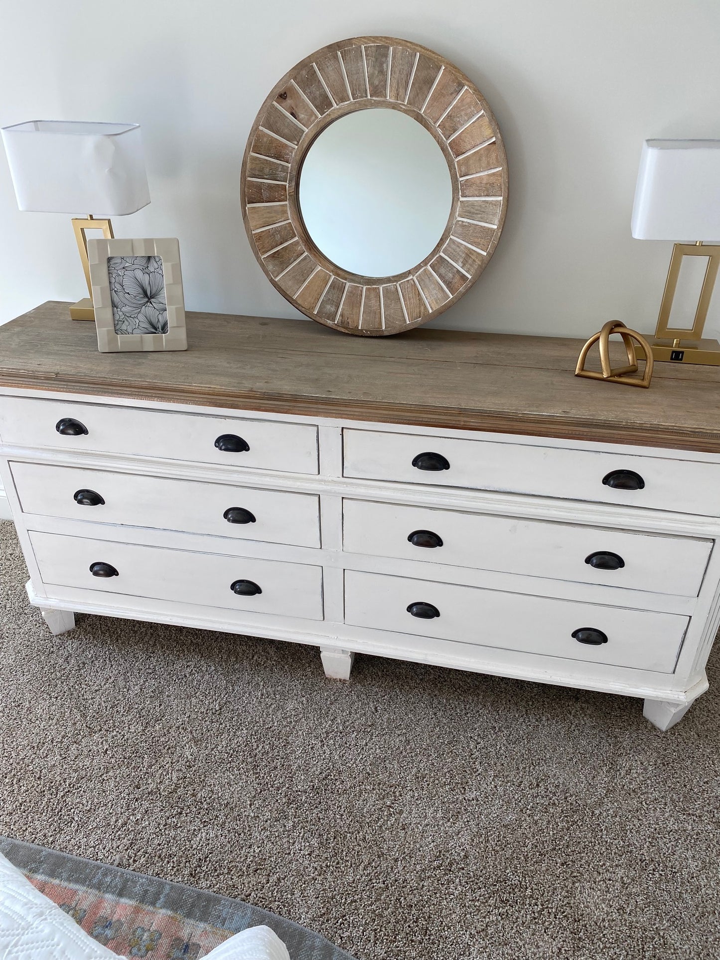 American White Chest of Drawers