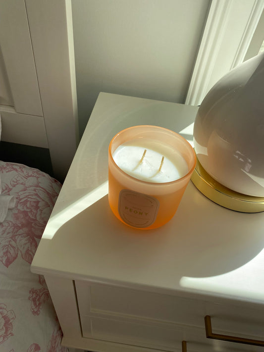 Peony Candle