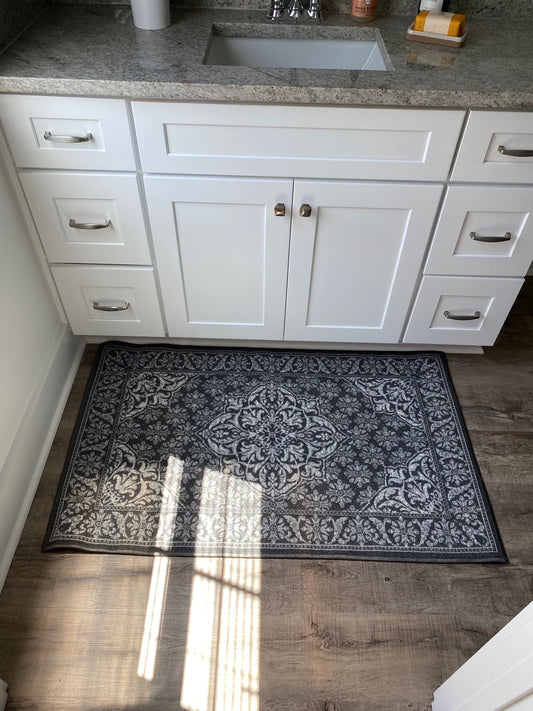 Charcoal Gray Rug