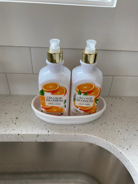 Orange Blossom Soap and Lotion Set