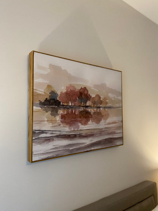 Fall Landscape Wall Canvas