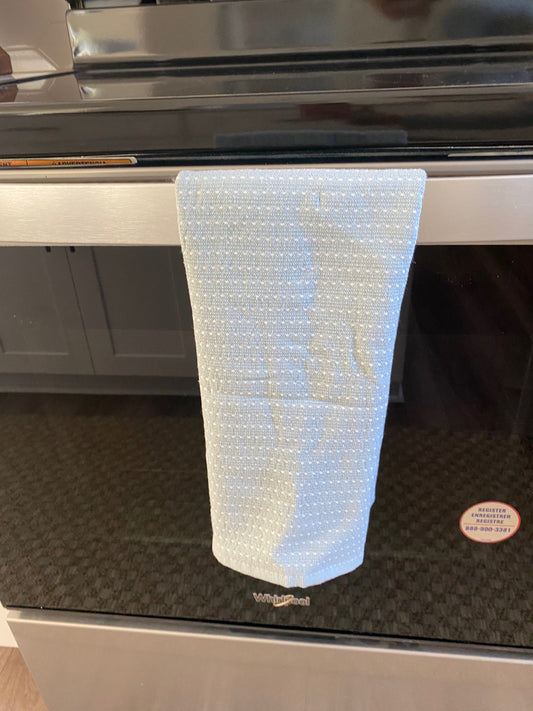 Sky Blue Kitchen Towel