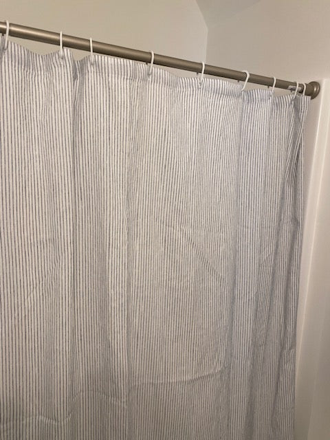 Pinstripe Shower Curtain