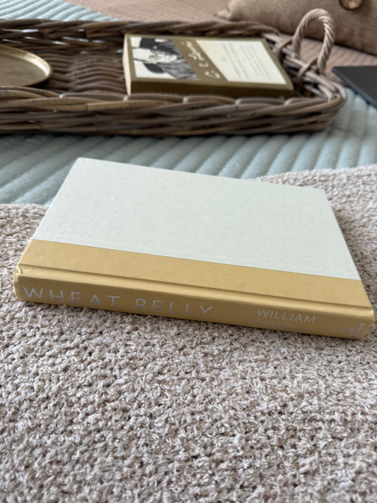 White and Cream Decorative Book - "Wheat Belly"