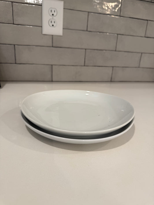White Salad Plates