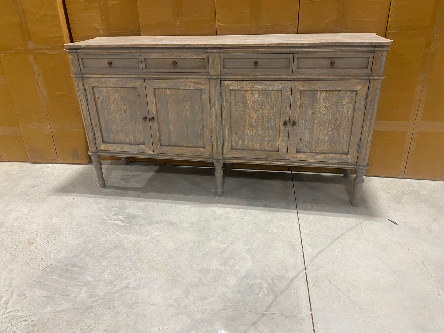 Distressed Solid Wood Dresser