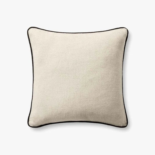 PJBR0005 Natural/Black Pillow