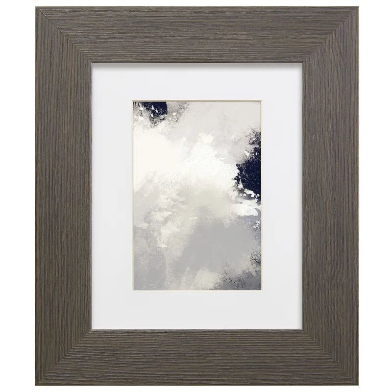 Gray Picture Frame with Mat