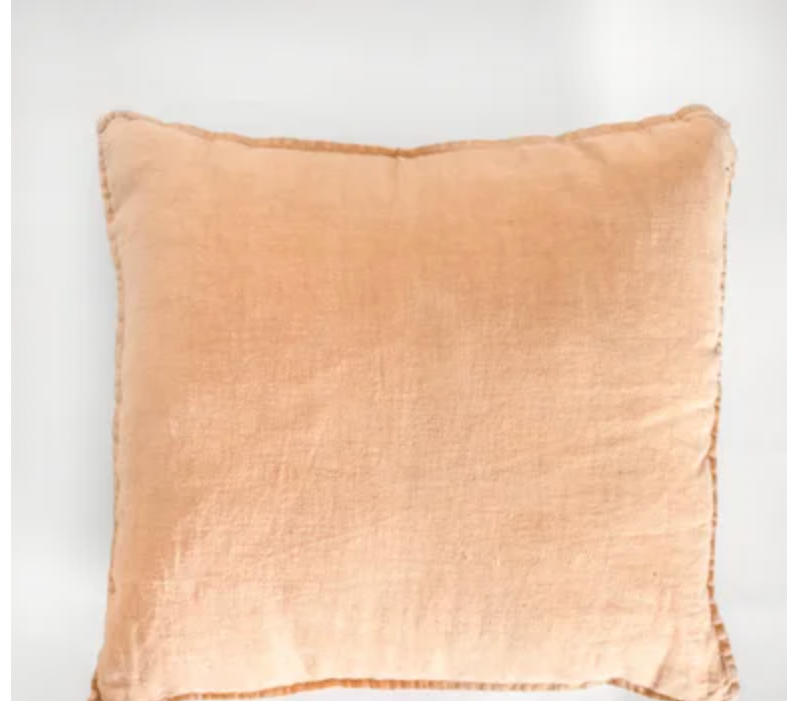 Square Rust Pillow