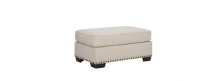 Addison Cream Ottoman