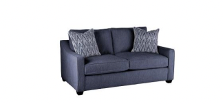 Dakota Navy Loveseat