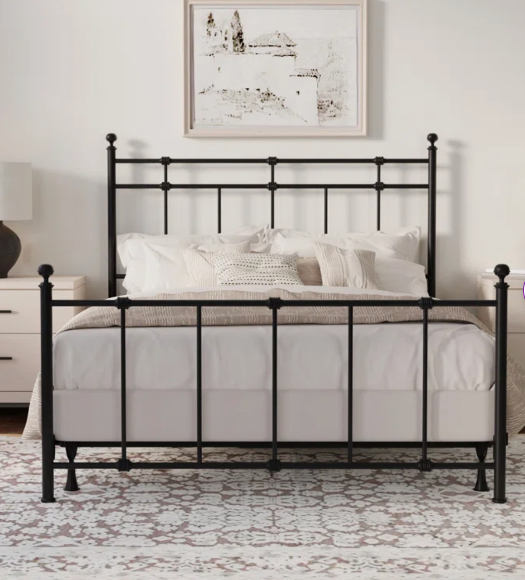 Steel Metal Spindle Headboard