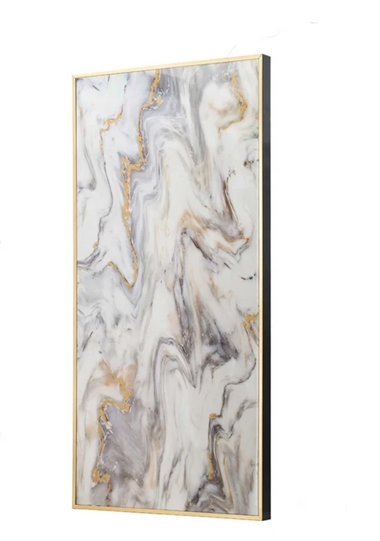 Framed Marble Painting