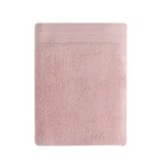 Solid Pink Bath Towel