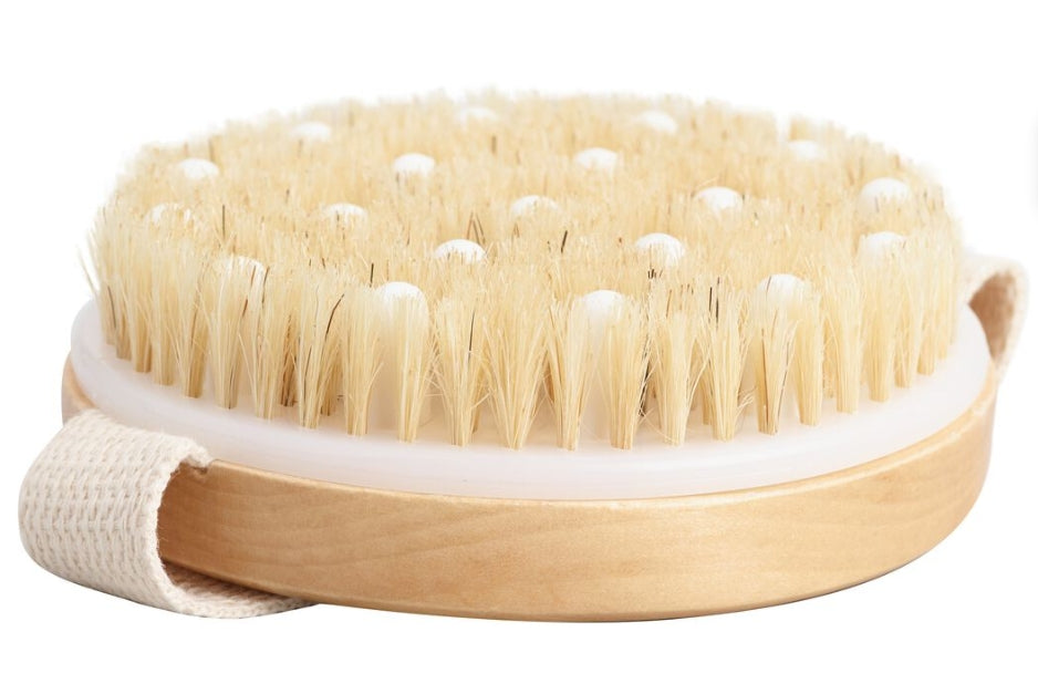 Round Dry Body Brush