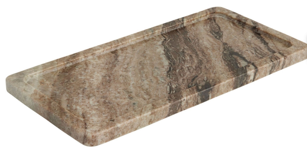 Toronto Brown Marble Vanity Tray