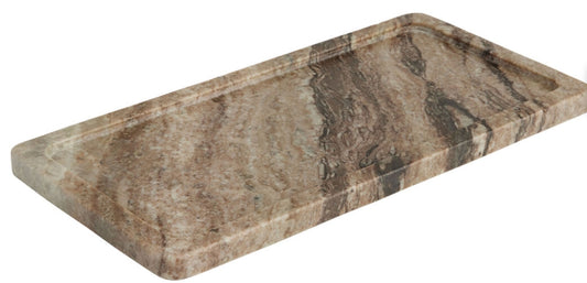 Toronto Brown Marble Vanity Tray