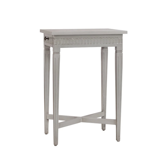 Leah Side Table - Misty Gray