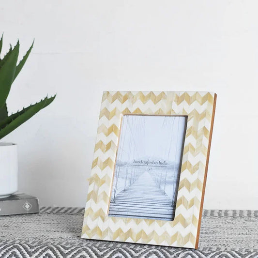 5 x 7 Photo Frame with Bone Inlay