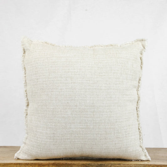 Beige Linen Pillow